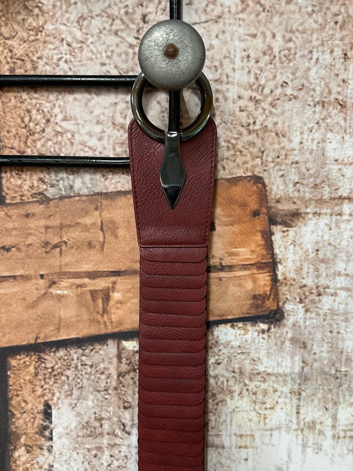 Ceinture élastique boucle anthracite
