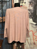 Weicher Pullover "Snoopy" rosa Vintage