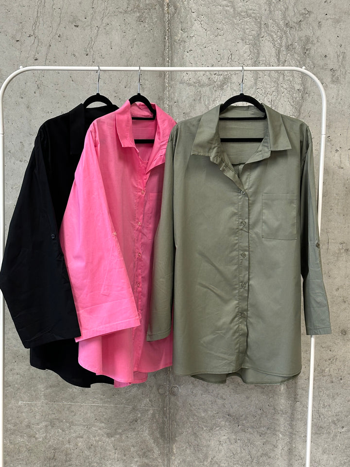 Langes Hemd aus 100 % Baumwolle (42/46) MADE IN ITALY