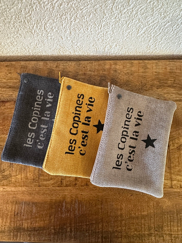Trousse Lulu "Les copines c'est la vie" 100% 🇫🇷