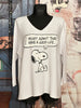 Weicher Pullover "Snoopy" weiß