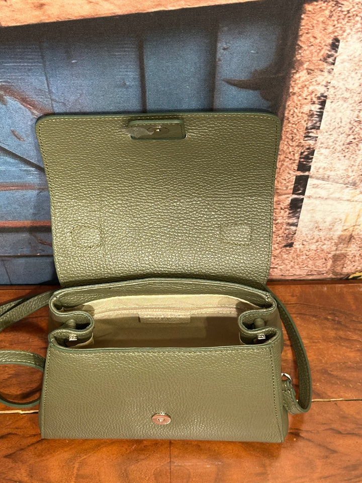 Sac à main en cuir grainé MADE IN 🇮🇹