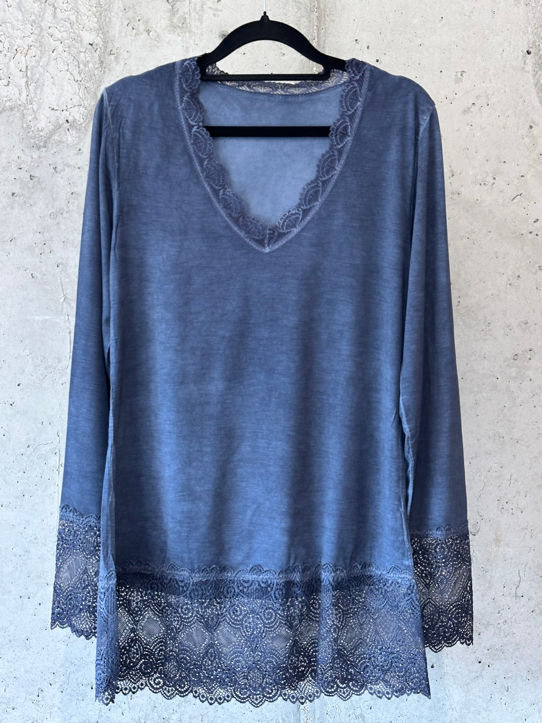 Sous-pull manches longues dentelle 36/42 MADE IN 🇮🇹