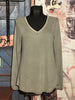 Kleiner Vintage-Pullover in Khaki