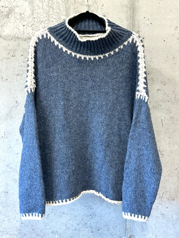 Pull en maille style "Norvégien" (38/44) MADE IN 🇮🇹