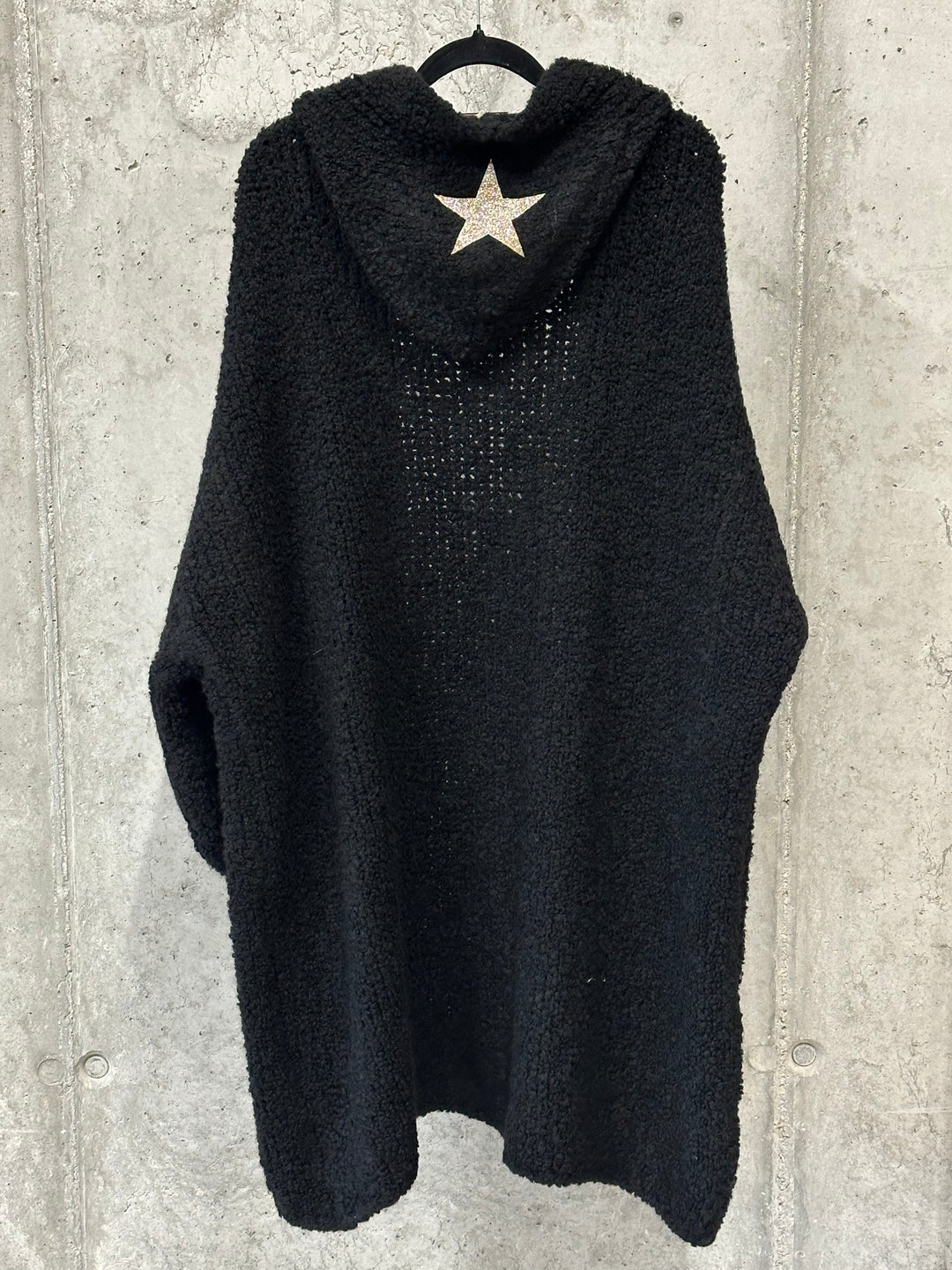 Gilet à capuche bouclette (40/46) MADE IN 🇮🇹