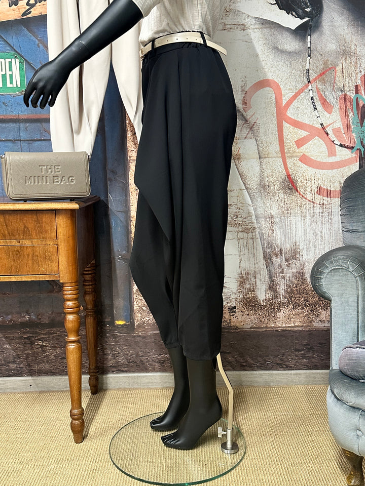 Pantalon Sarouel à pans croisés (38/42) MADE IN ITALY