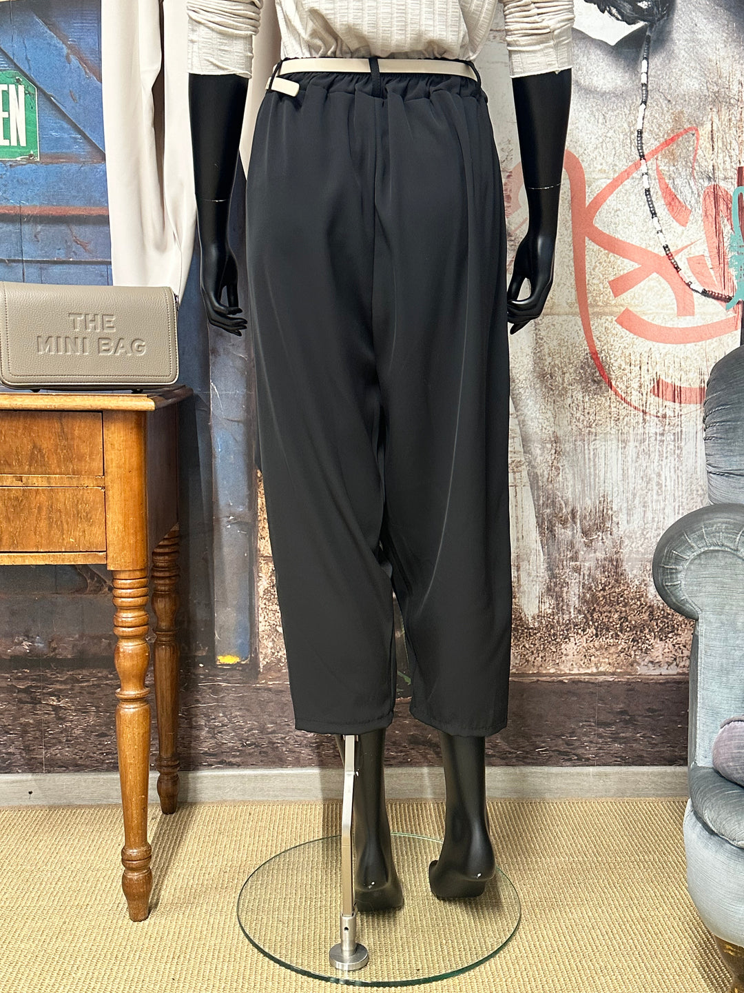 Pantalon Sarouel à pans croisés (38/42) MADE IN ITALY