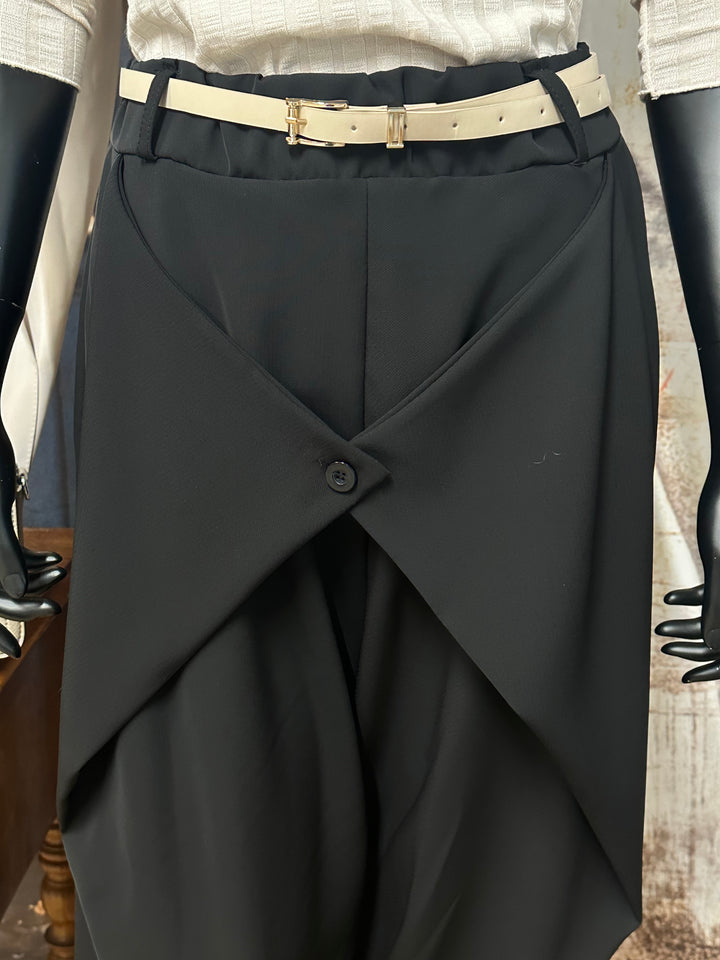 Pantalon Sarouel à pans croisés (38/42) MADE IN ITALY