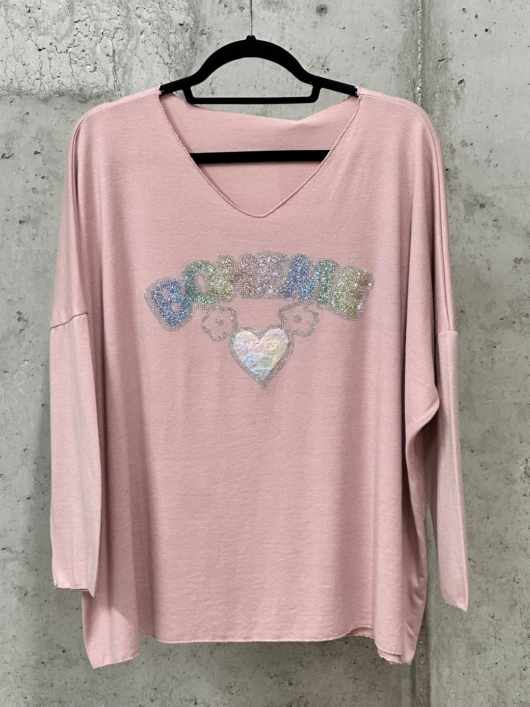 Pull col V "Bohème" (42/46) MADE IN ITALY