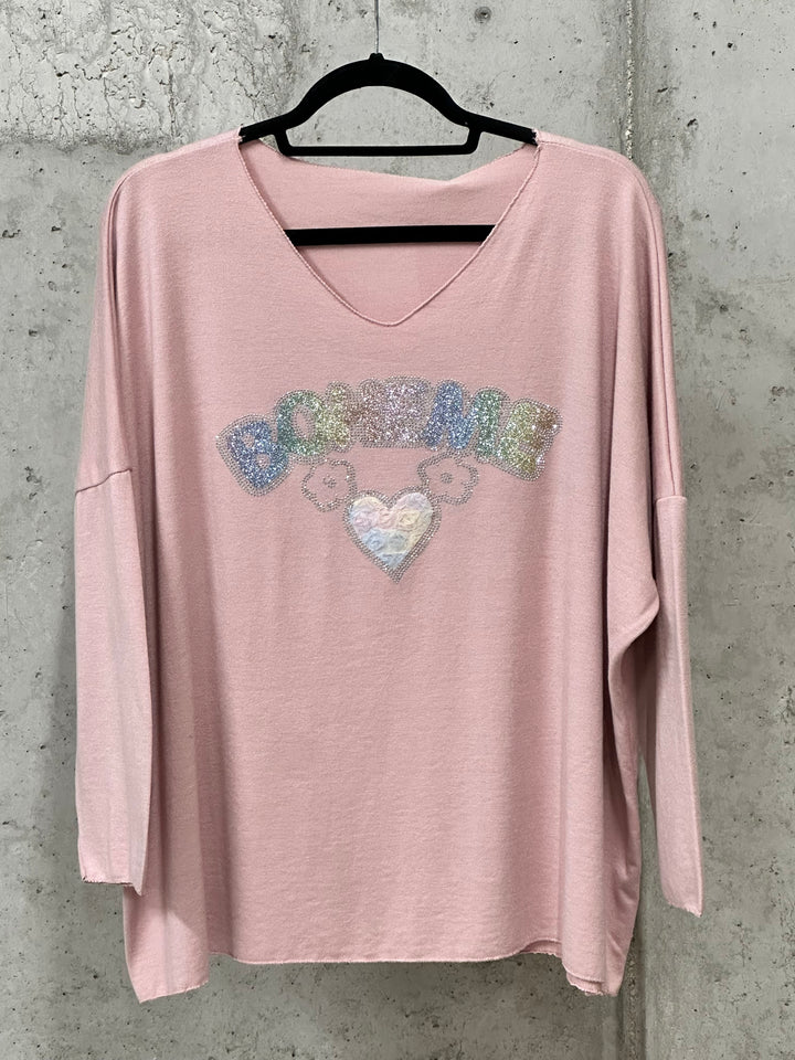 Pull col V "Bohème" (42/46) MADE IN ITALY