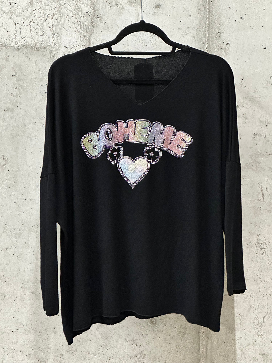 Pull col V "Bohème" (42/46) MADE IN ITALY