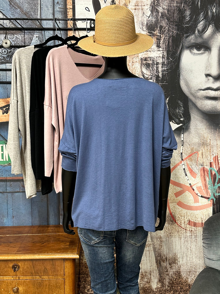 Pull col V "Bohème" (42/46) MADE IN ITALY