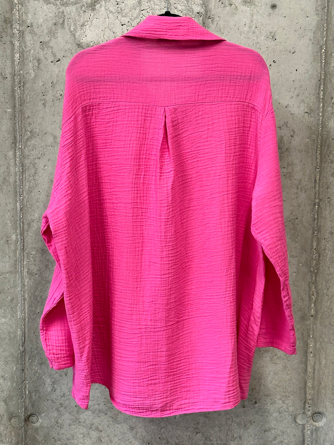 Tunique oversize en gaze de coton (42/48) MADE IN ITALY