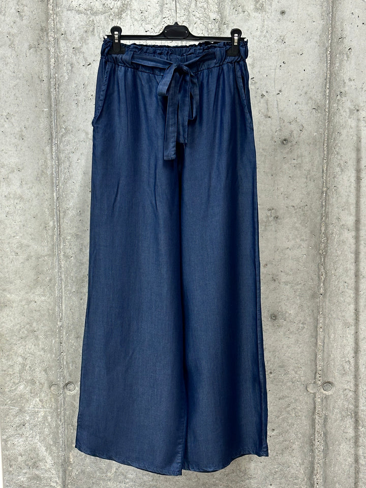 Pantalon taille élastique large & fluide (36/38) MADE IN ITALY