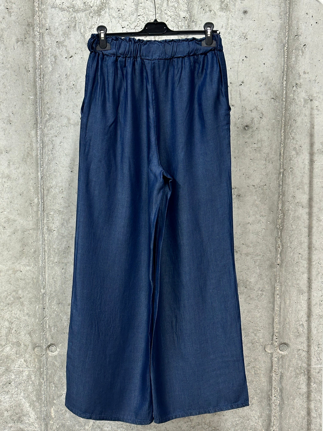 Pantalon taille élastique large & fluide (36/38) MADE IN ITALY