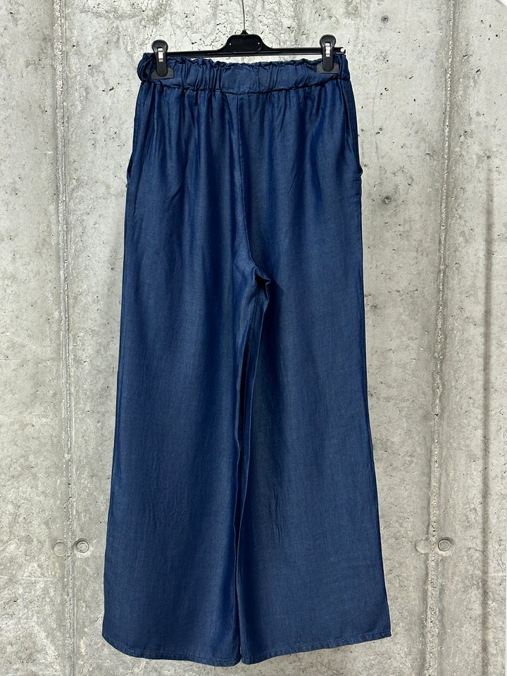 Pantalon taille élastique large & fluide (36/38) MADE IN ITALY