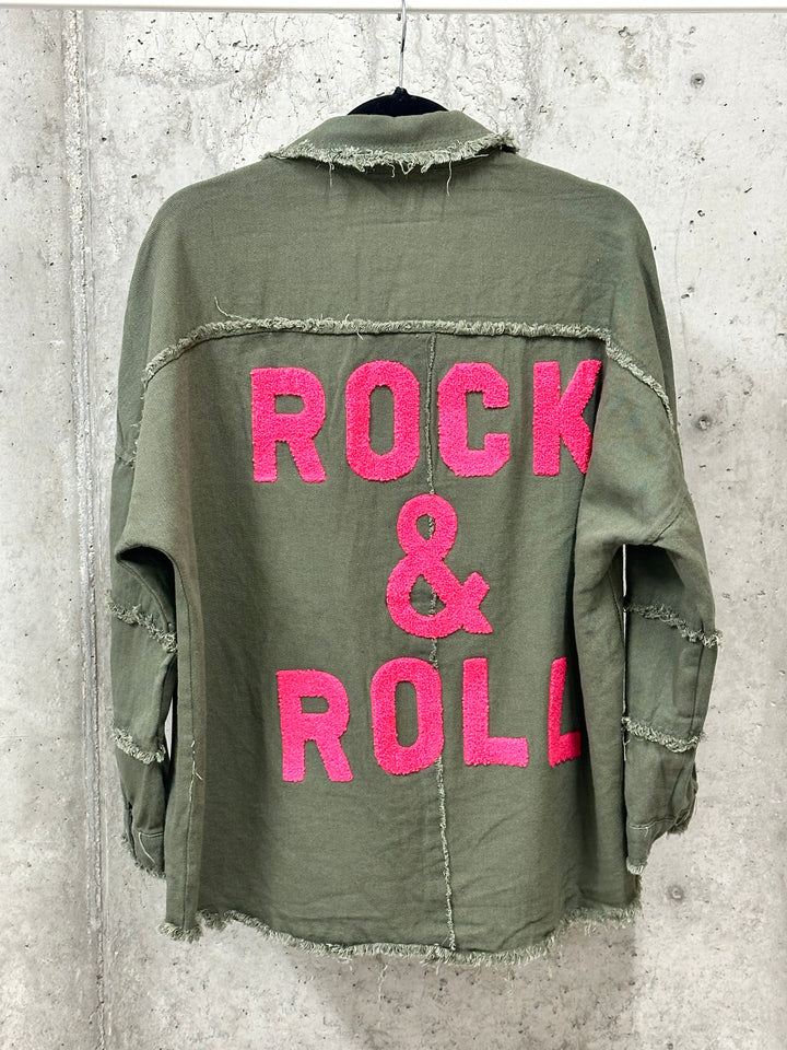 Jacke/Hemd aus 100 % Baumwolle „Rock & Roll” (40/46)