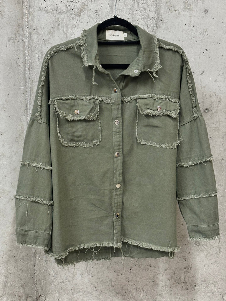 Jacke/Hemd aus 100 % Baumwolle „Rock & Roll” (40/46)