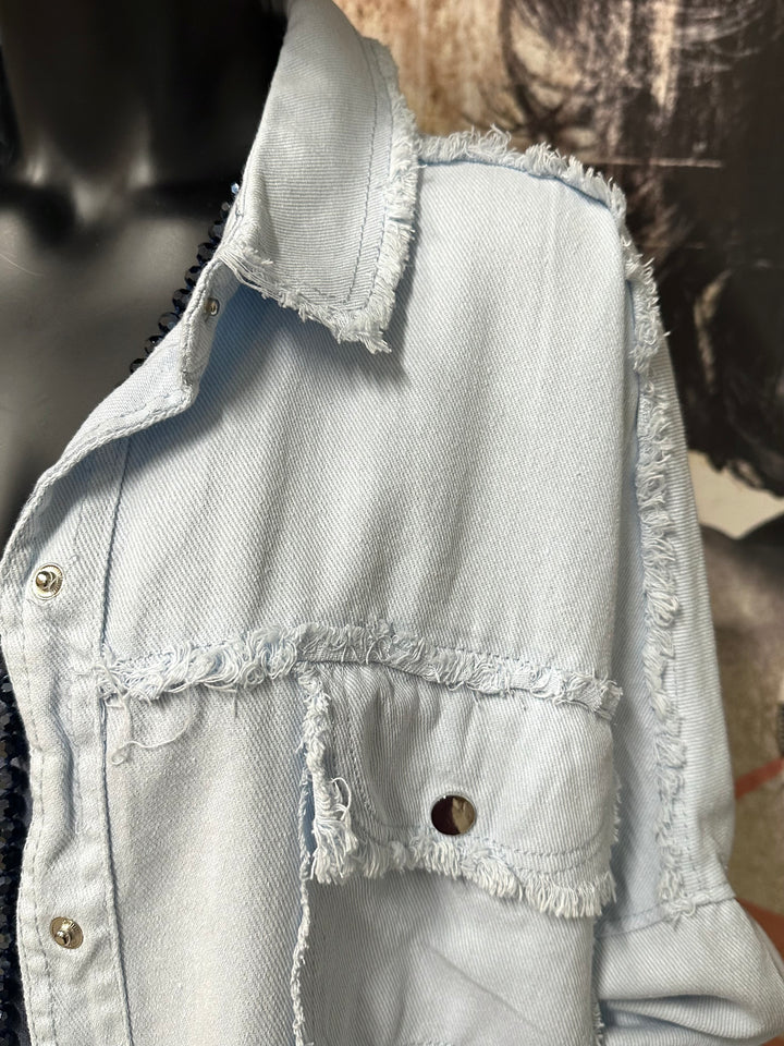 Jacke/Hemd aus 100 % Baumwolle „Rock & Roll” (40/46)