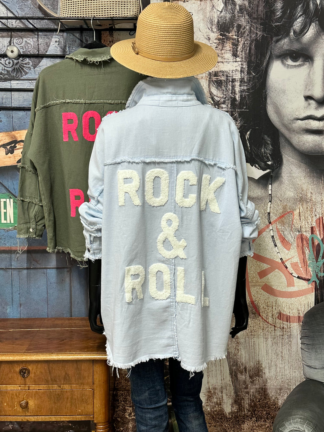 Jacke/Hemd aus 100 % Baumwolle „Rock & Roll” (40/46)