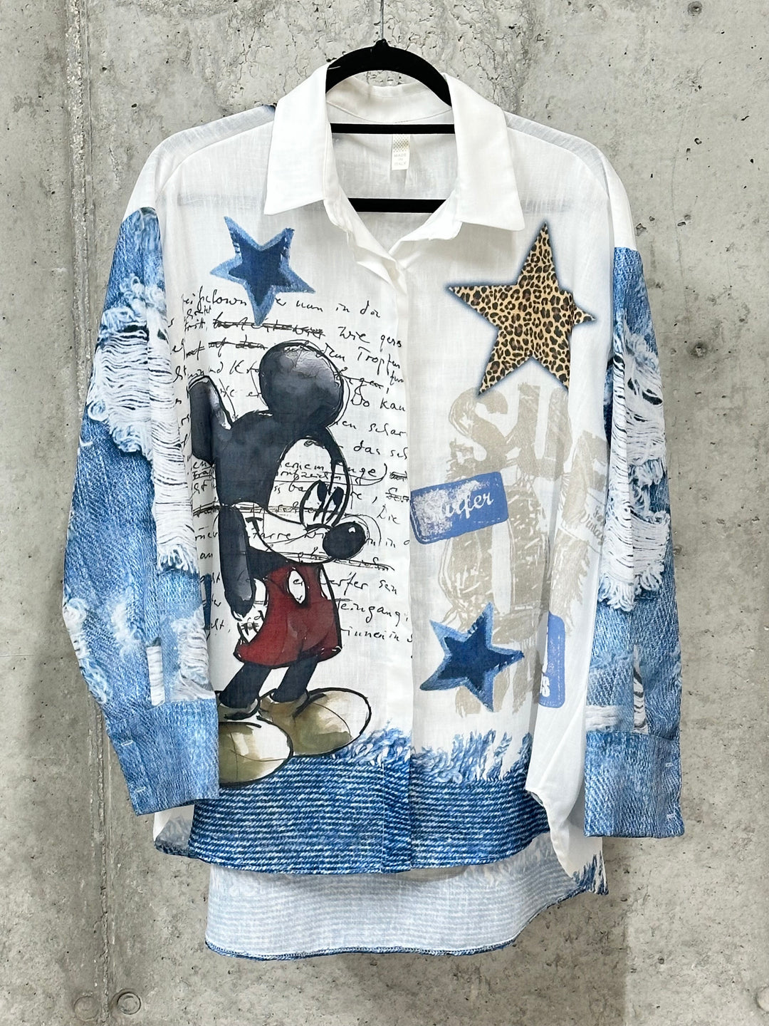 Chemisier streetwear "Mickey Mouse" (42/46) MADE IN ITALY