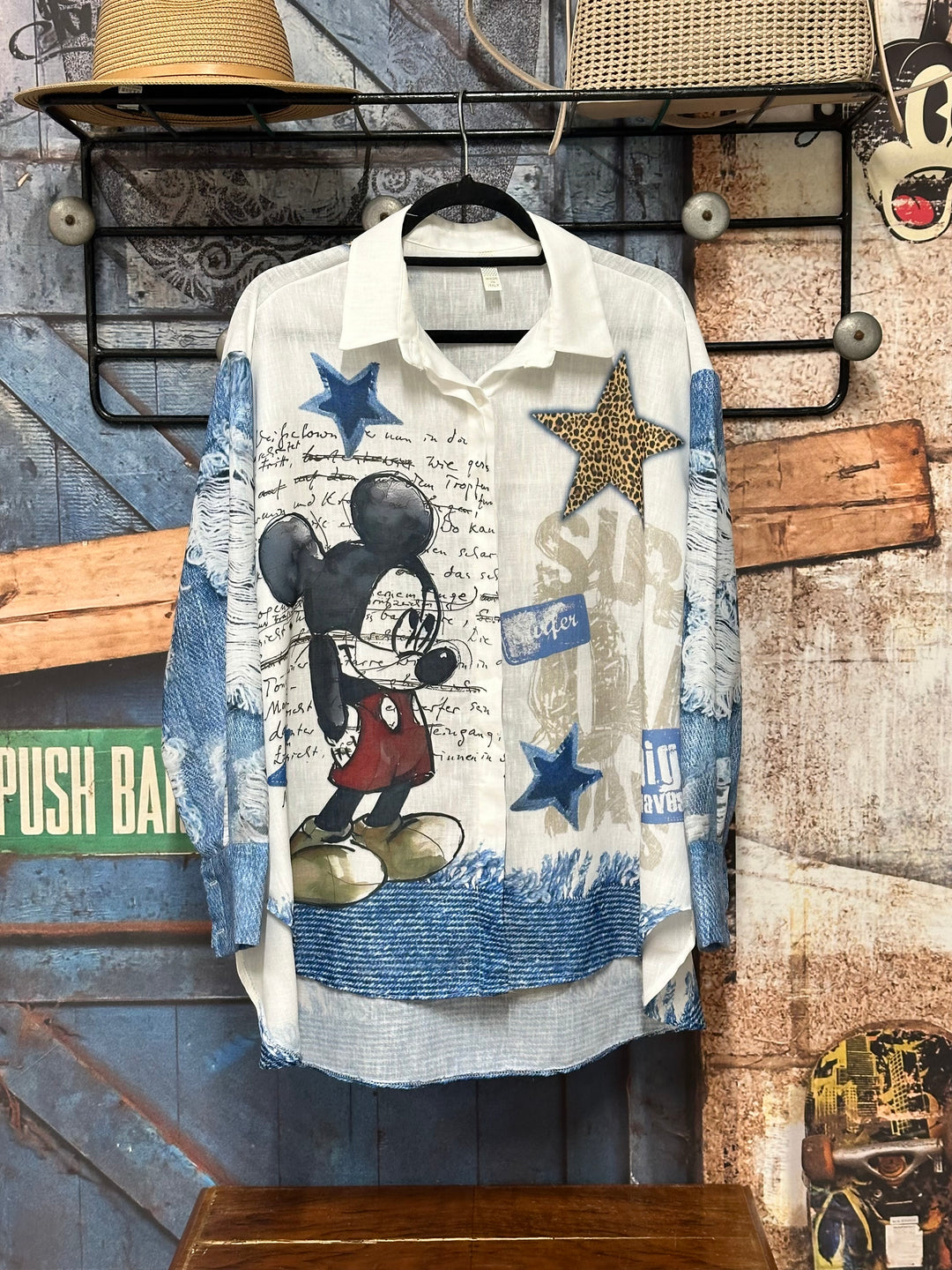 Chemisier streetwear "Mickey Mouse" (42/46) MADE IN ITALY