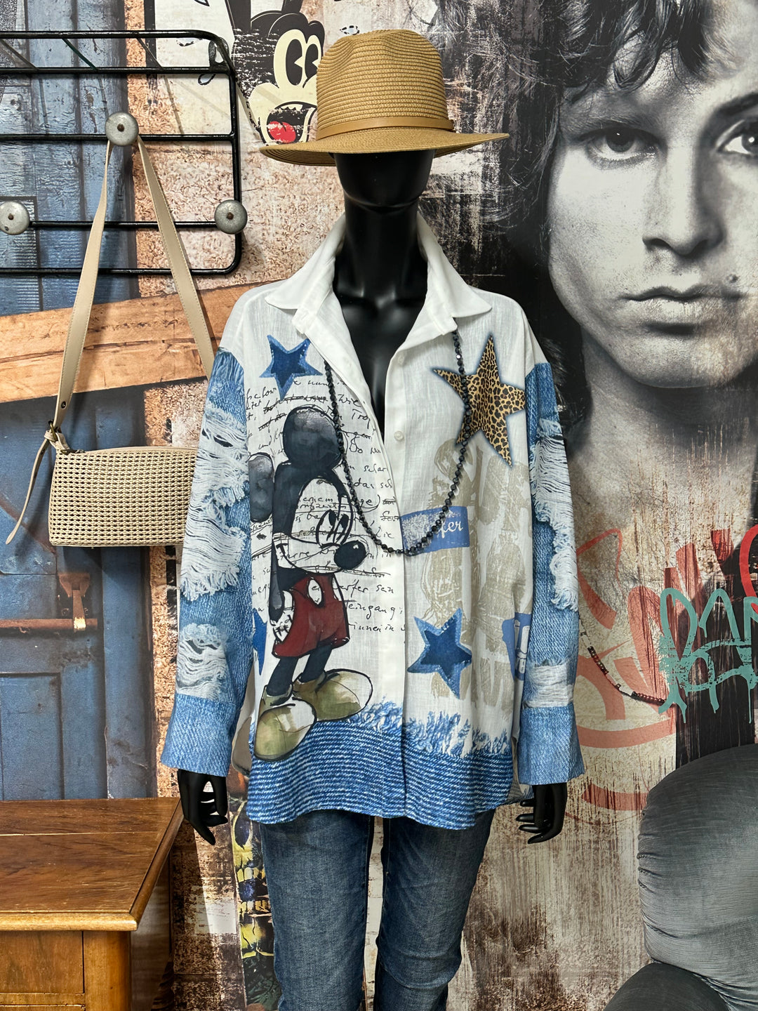 Chemisier streetwear "Mickey Mouse" (42/46) MADE IN ITALY