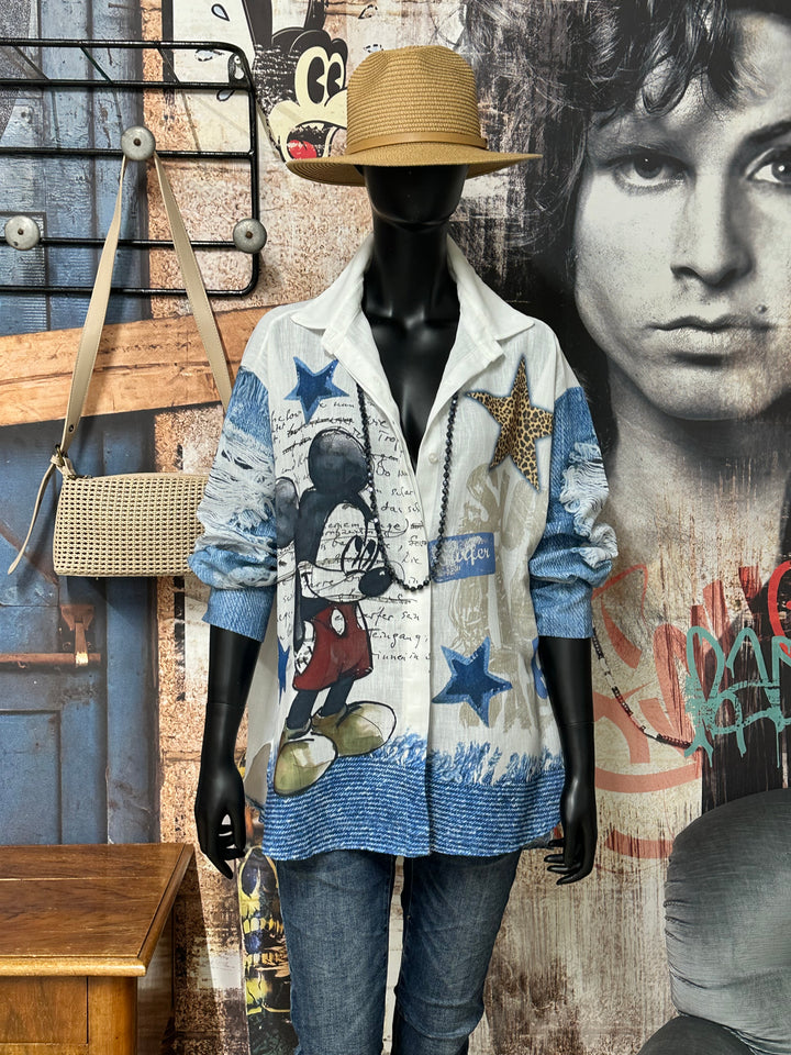 Chemisier streetwear "Mickey Mouse" (42/46) MADE IN ITALY