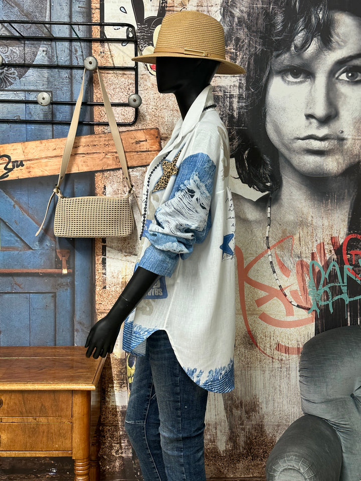 Chemisier streetwear "Mickey Mouse" (42/46) MADE IN ITALY