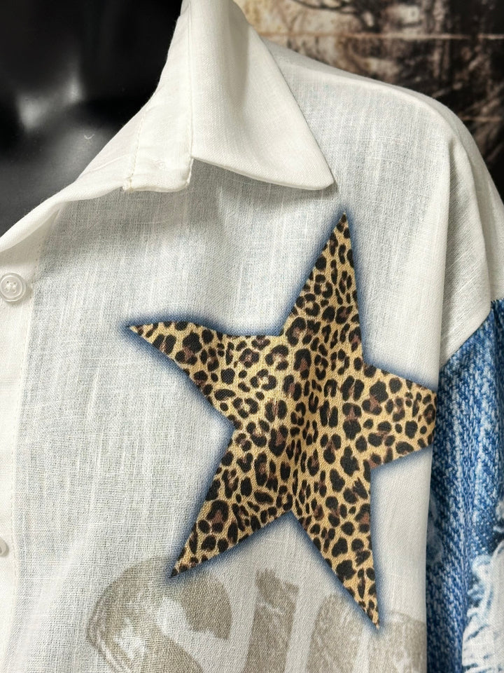 Chemisier streetwear "Mickey Mouse" (42/46) MADE IN ITALY