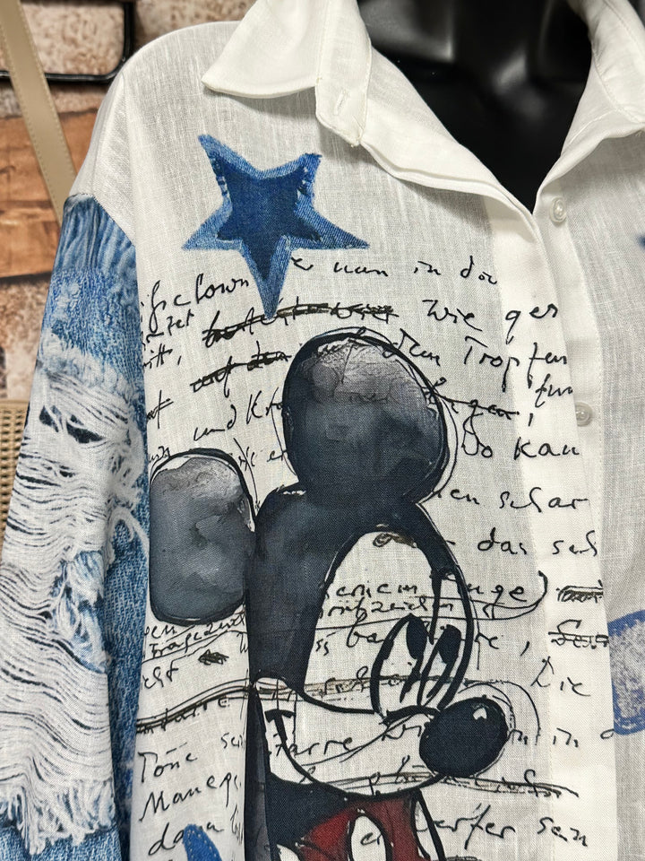 Chemisier streetwear "Mickey Mouse" (42/46) MADE IN ITALY