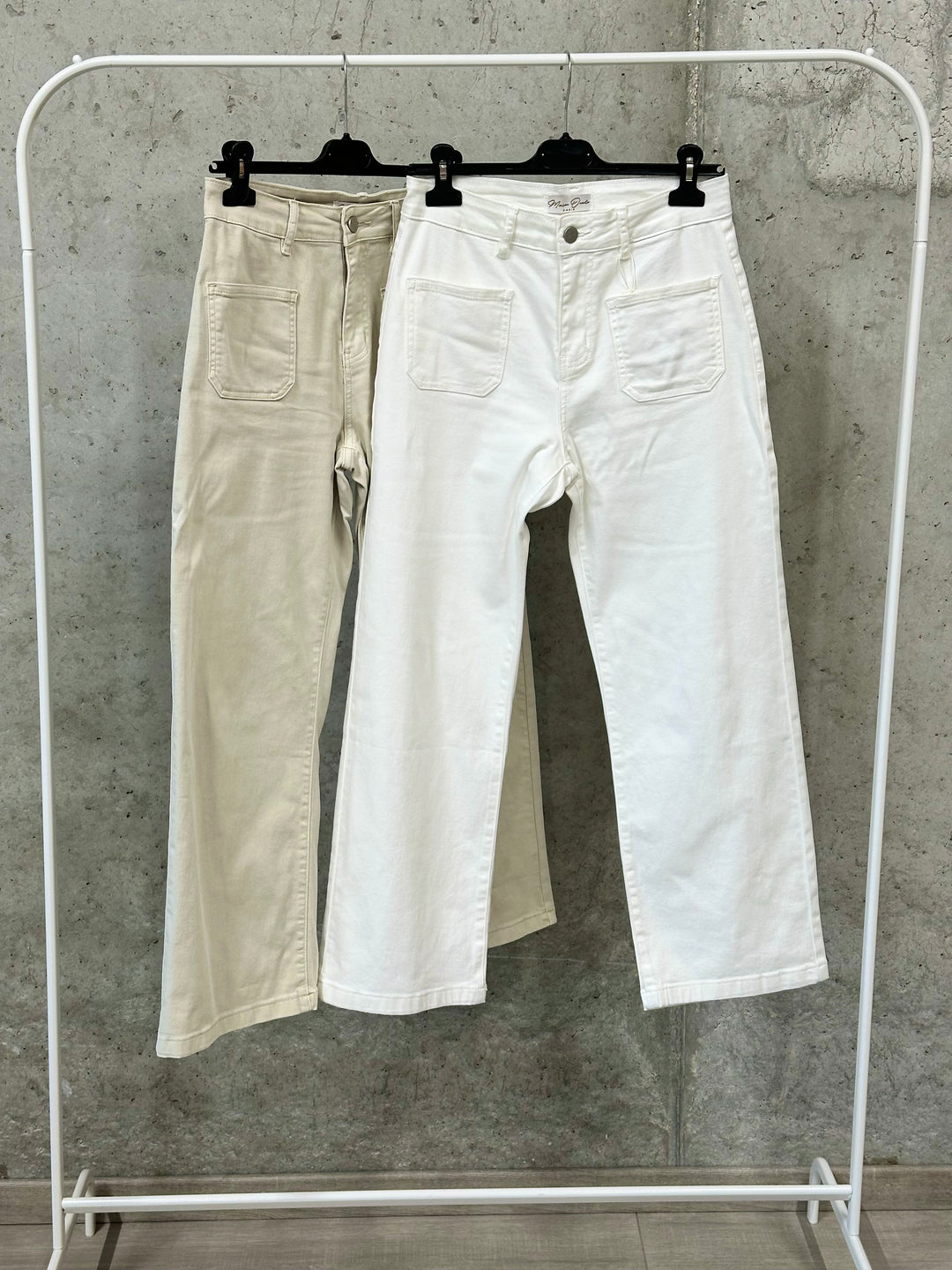 Jean Wide leg 7/8 « rétro et coupe confort » (36 ➡️ 44)