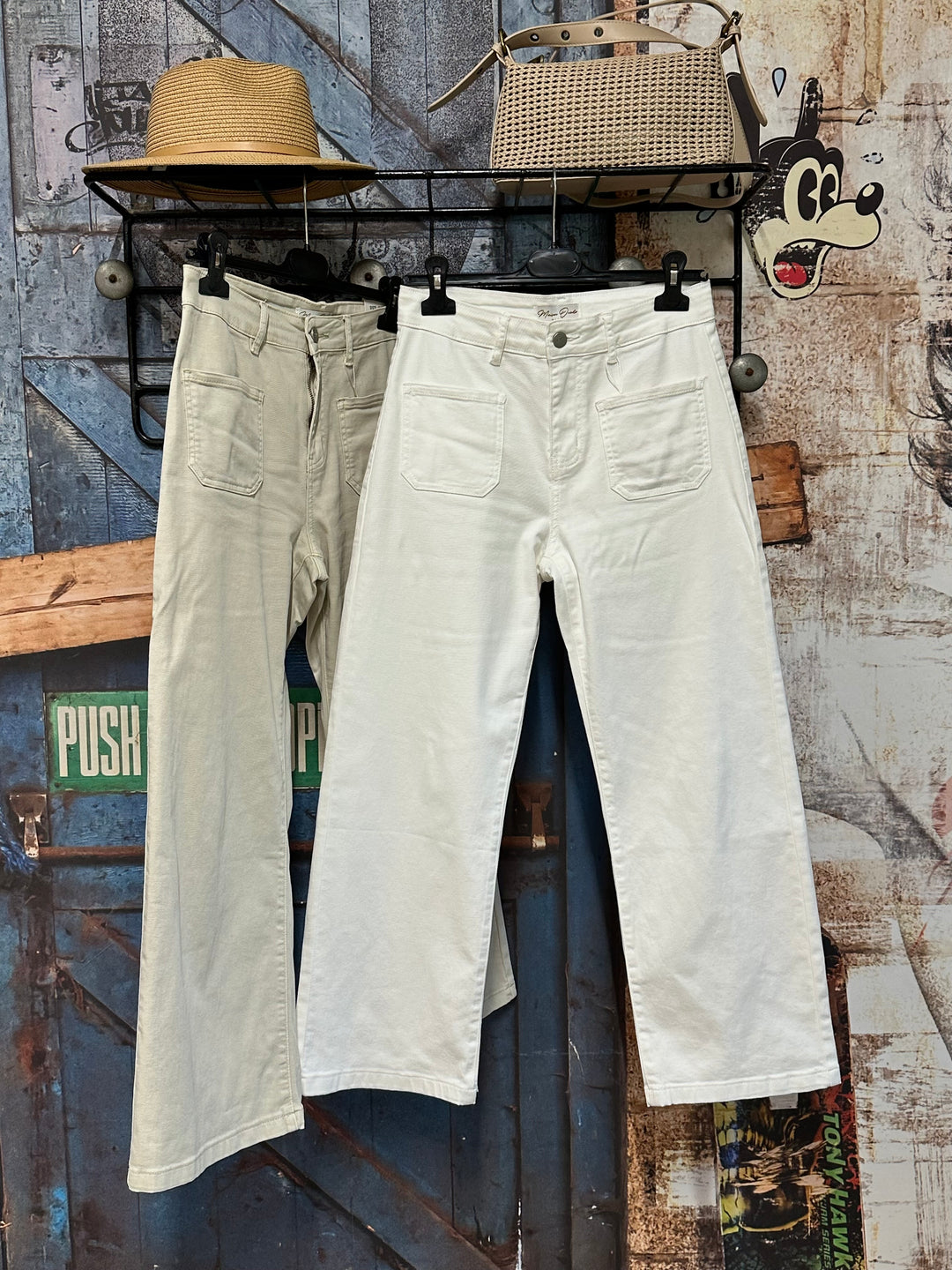 Jean Wide leg 7/8 « rétro et coupe confort » (36 ➡️ 44)