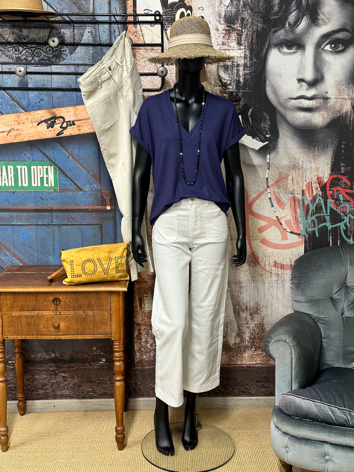 Jean Wide leg 7/8 « rétro et coupe confort » (36 ➡️ 44)