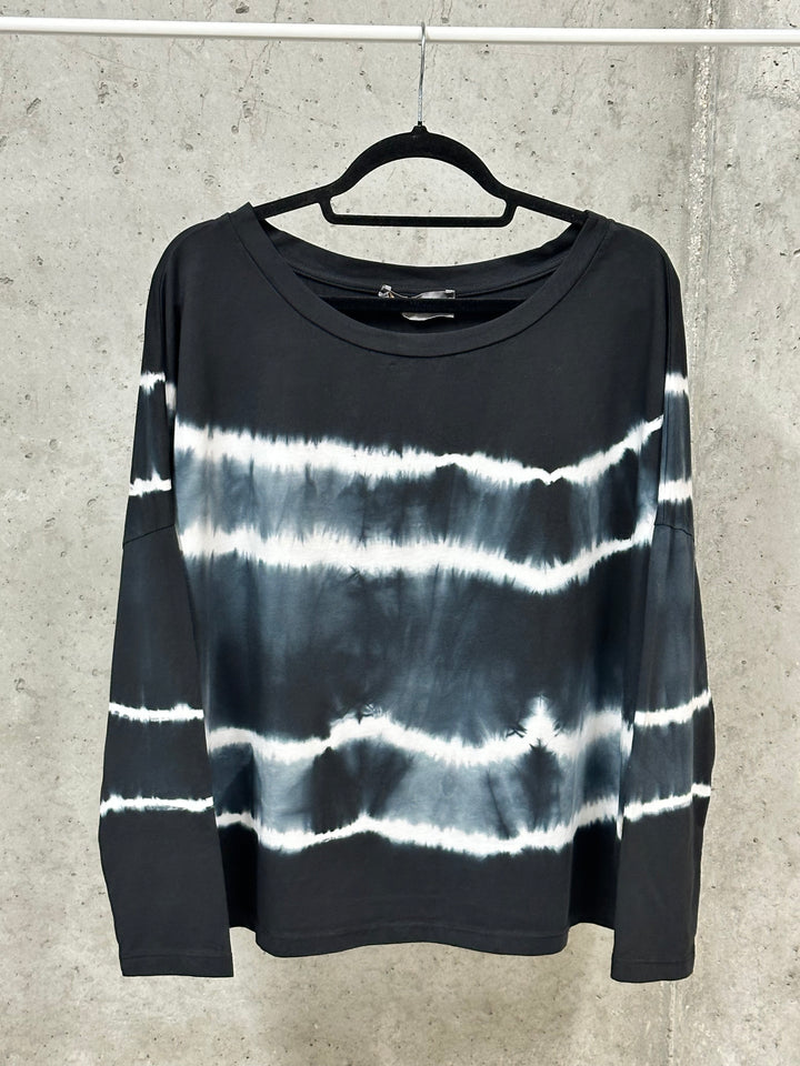 Leichter Pullover mit „Batik“-Print (38/42) MADE IN ITALY