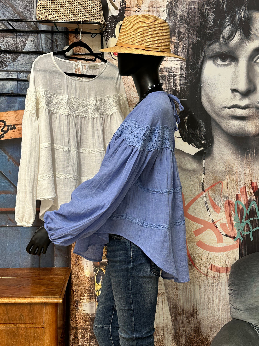 Bluse im Boho-Chic-Stil (38/42)