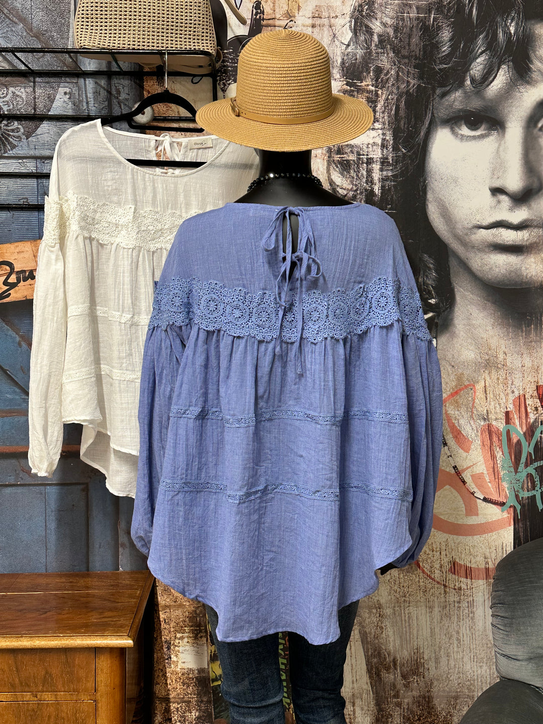 Bluse im Boho-Chic-Stil (38/42)