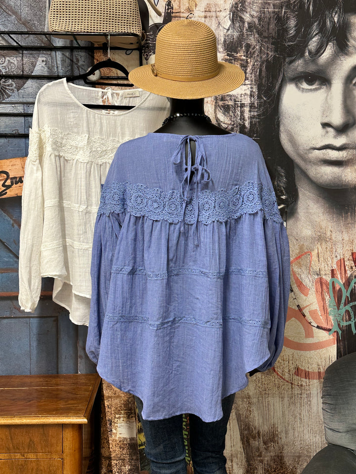 Bluse im Boho-Chic-Stil (38/42)