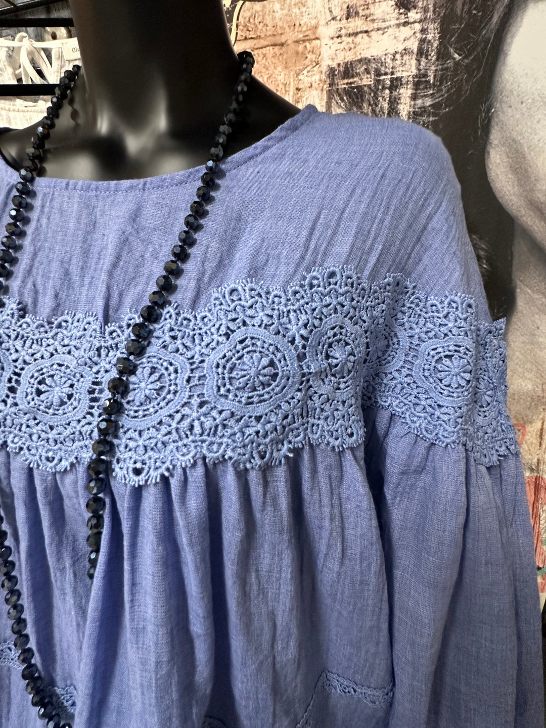 Bluse im Boho-Chic-Stil (38/42)