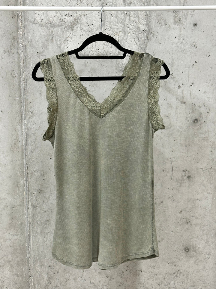 Spitzen-Top/Tanktop (38/44) MADE IN ITALY