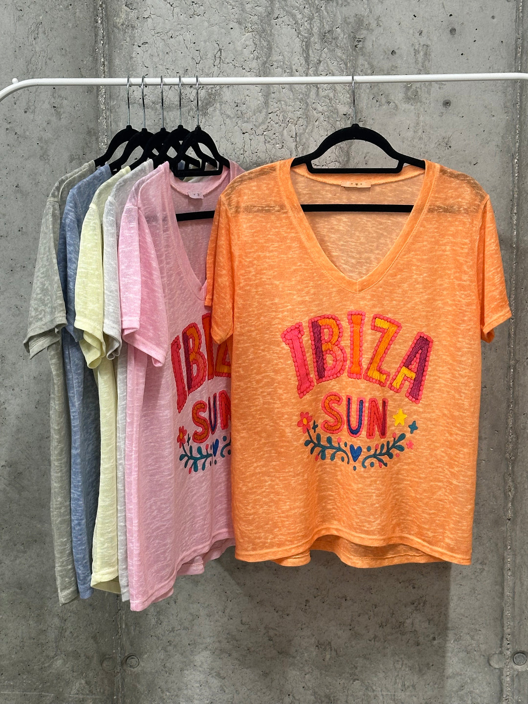 T-Shirt „IBIZA SUN“ (38/42) MADE IN ITALY