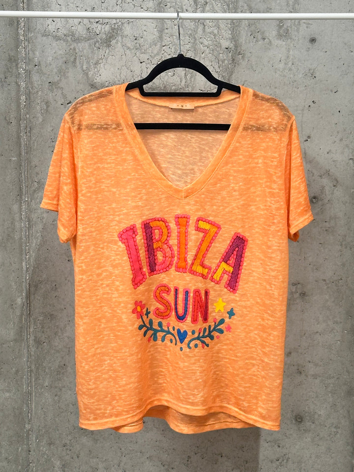 T-Shirt „IBIZA SUN“ (38/42) MADE IN ITALY