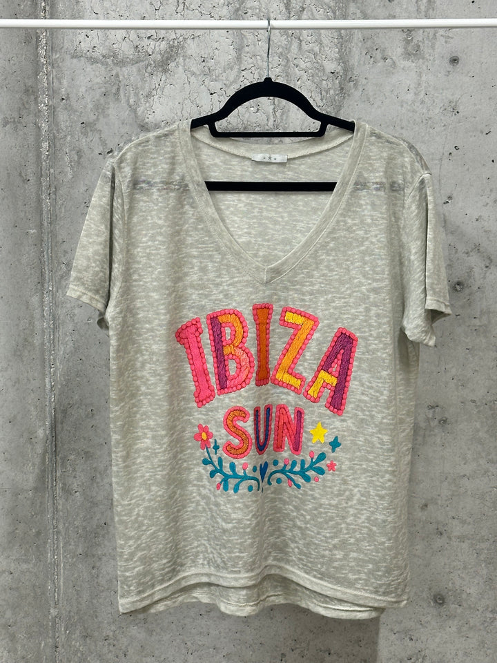 T-Shirt „IBIZA SUN“ (38/42) MADE IN ITALY