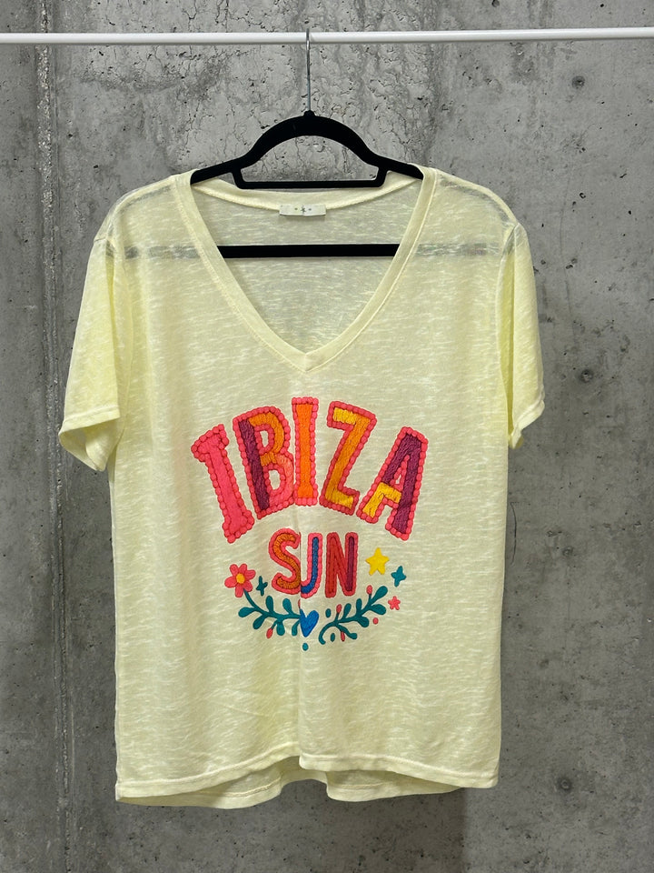 T-Shirt „IBIZA SUN“ (38/42) MADE IN ITALY