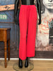 Pantalon léger 100% viscose taille élastique pink