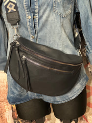 Sac banane bandoulière dark blue
