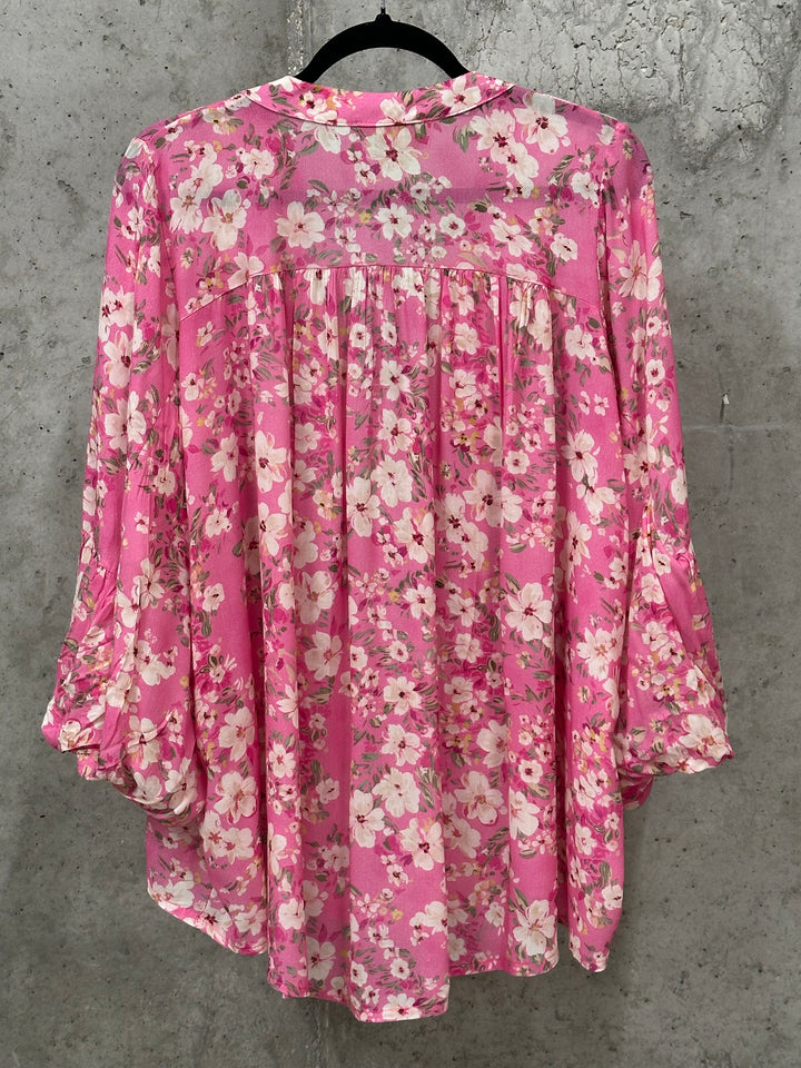 Fließendes Kleid im Boho-Stil (38/46) MADE IN ITALY