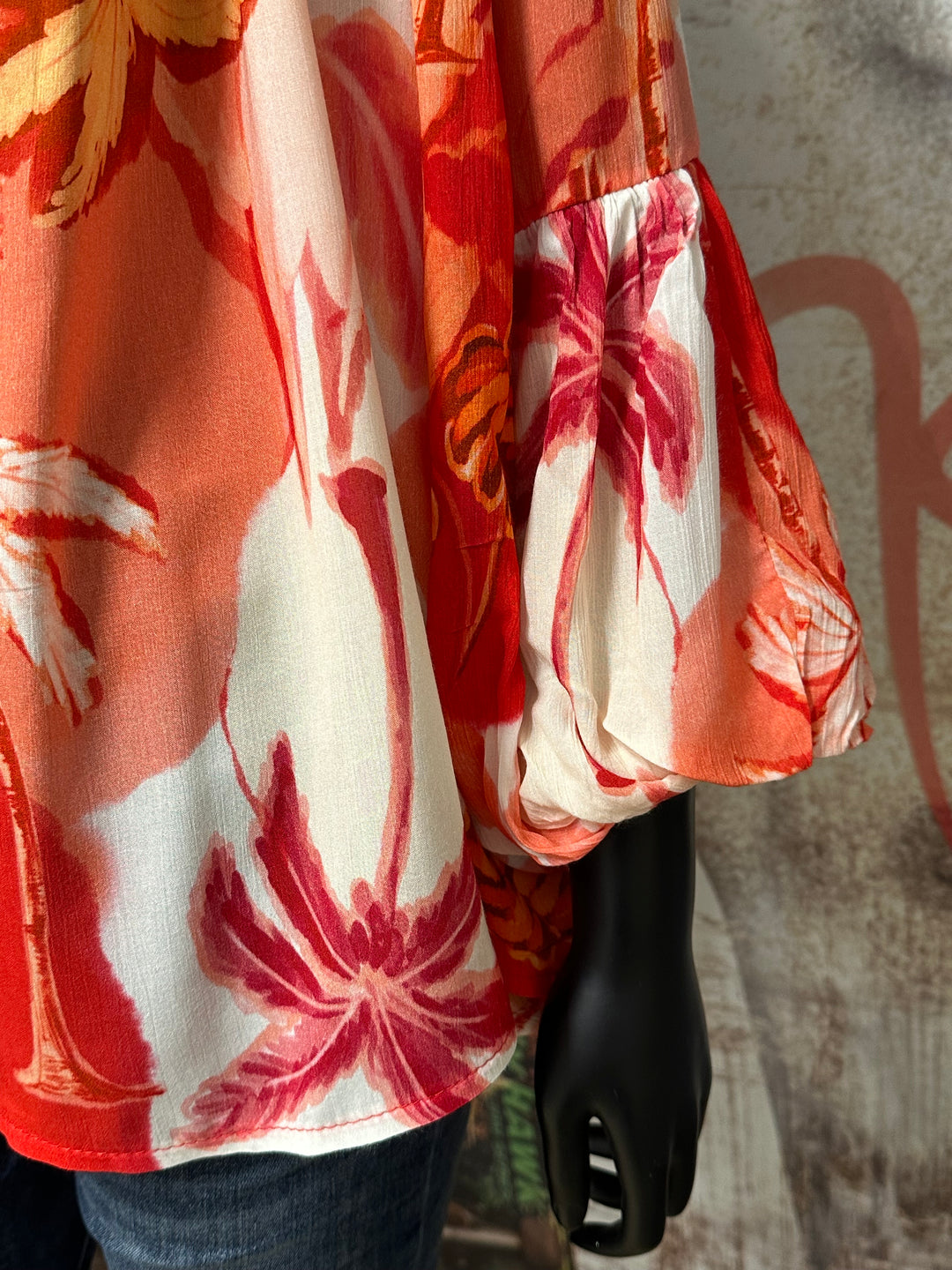 Fließendes Kleid im Boho-Stil (38/46) MADE IN ITALY