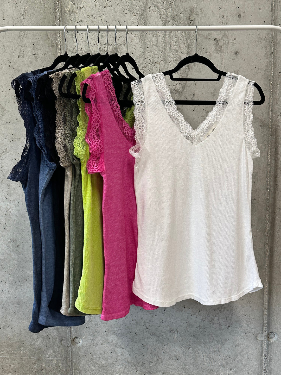 Spitzen-Top/Tanktop (38/44) MADE IN ITALY